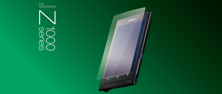 バブルレス フィルムセット for WALKMAN Z-series 反射防止