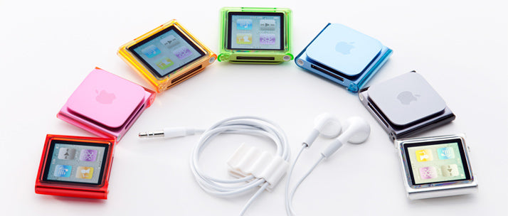 クリスタルカバーセット for iPod nano (6th)(販売終了)