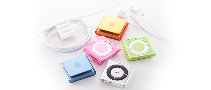 クリスタルカバーセット for iPod shuffle (4th)(販売終了)