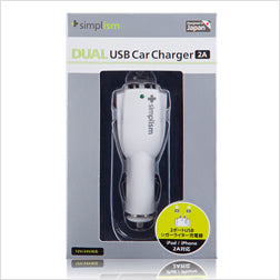 デュアルUSB Car Charger 2A(販売終了)