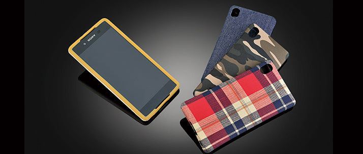 Fablex ファブリック Latex ケース for Xperia Z4(販売終了)