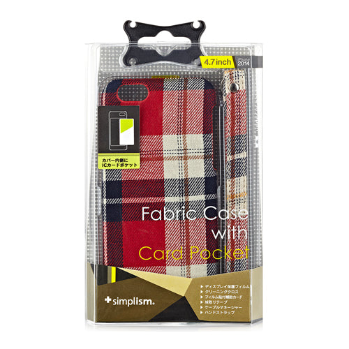 ファブリックケース with カードポケット for iPhone 6 Plus(5.5inch)(販売終了)