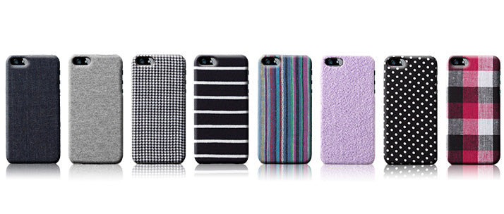 ファブリックカバーセット for iPhone 5(販売終了)