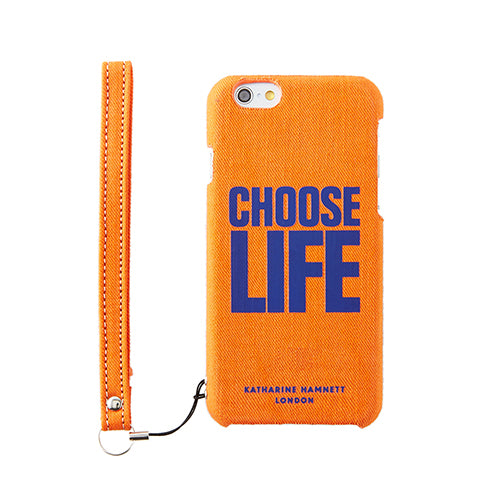 KATHARINE HAMNETT LONDON カードポケット ケース for iPhone 6(4.7inch)(販売終了)