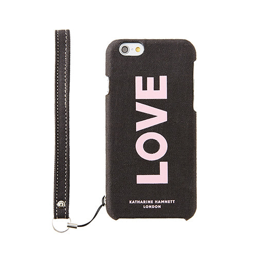 KATHARINE HAMNETT LONDON カードポケット ケース for iPhone 6(4.7inch)(販売終了)
