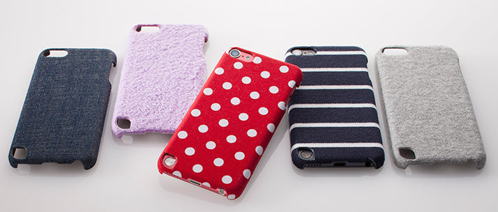 ファブリックカバーセット for iPod touch (5th)(販売終了)