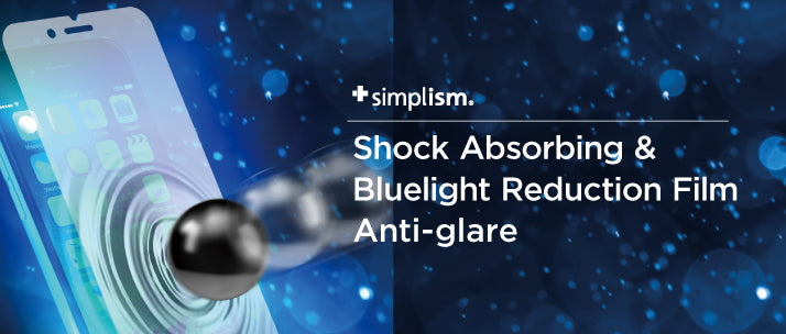 Shock Absorbing & Bluelight Reduction Film for iPhone 7 Plus(5.5インチ)Anti-glare