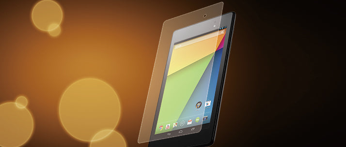 バブルレス フィルムセット for Nexus 7 反射防止