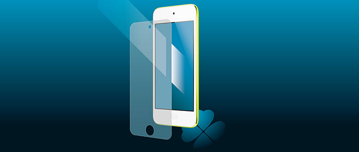 ブルーライトカット&バブルレス フィルムセット for iPod touch (5th) 反射防止