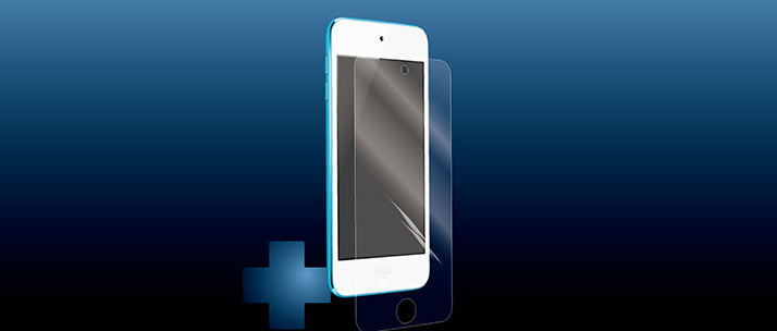 自己治癒&バブルレス フィルムセット for iPod touch (5th) 光沢
