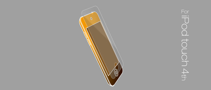 液晶保護フィルムセット for iPod touch (4th) 光沢 2011