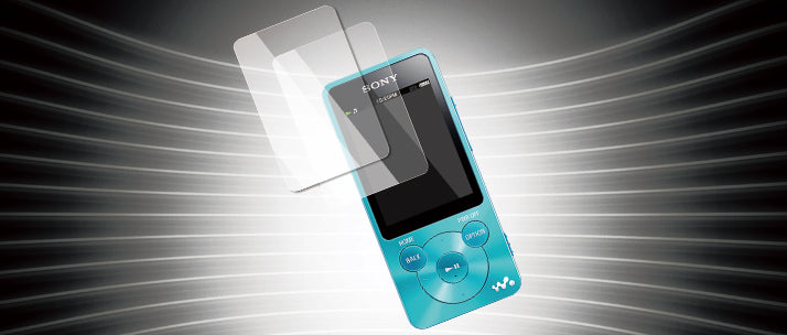 自己治癒&バブルレス フィルムセット for WALKMAN S780/E080/S10 光沢