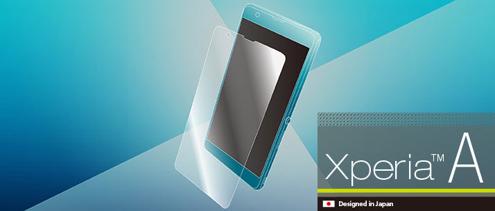 ブルーライトカット&バブルレス フィルムセット for XperiaA High-gloss