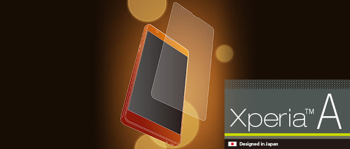 バブルレス フィルムセット for XperiaA 反射防止