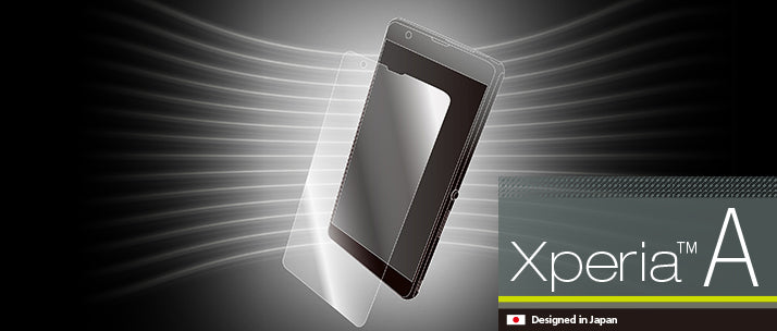 自己治癒&バブルレス フィルムセット for XperiaA 光沢