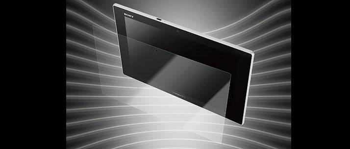 自己治癒&バブルレス ダブルフィルムセット for XperiaTablet Z 光沢