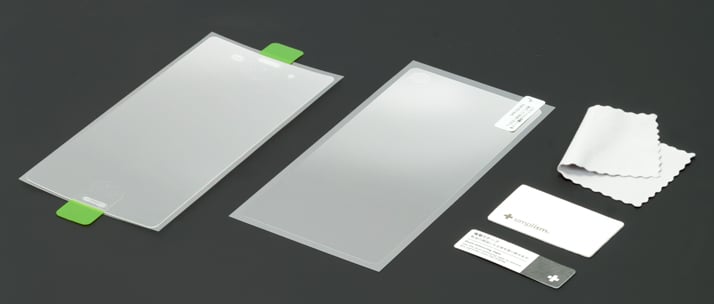 バブルレス 液晶保護フィルム for XperiaZ3 反射防止