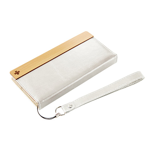 フリップノートケース (PU/ファブリック) with カードポケット for iPhone 6(4.7inch)(販売終了)