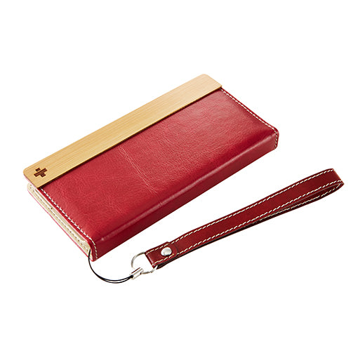フリップノートケース (PU/ファブリック) with カードポケット for iPhone 6(4.7inch)(販売終了)