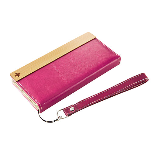 フリップノートケース (PU/ファブリック) with カードポケット for iPhone 6(4.7inch)(販売終了)