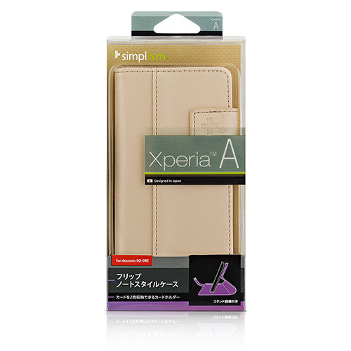 フリップノートケース for XperiaA