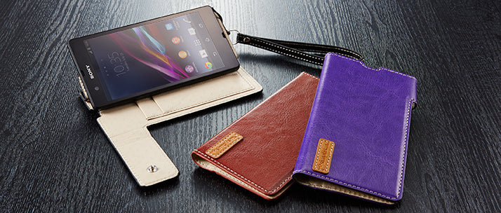 フリップノートケース for XperiaZ1(販売終了)