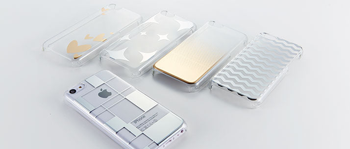 フローティングパターン カバーセット for iPhone 5c