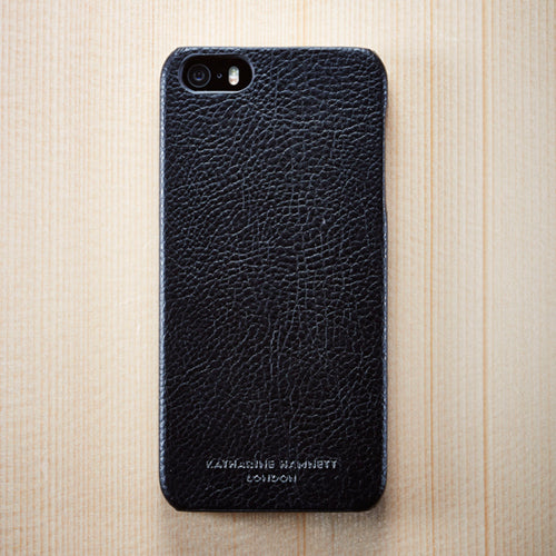 KATHARINE HAMNETT LONDON レザー カバーセット for iPhone 5s/5(販売終了)