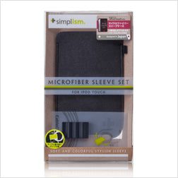 Microfiber Sleeve セット for iPod touch (4th)(販売終了)