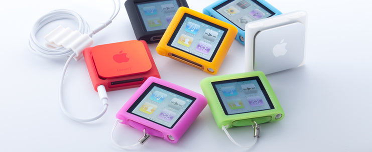 シリコンケースセット for iPod nano (6th) 2011