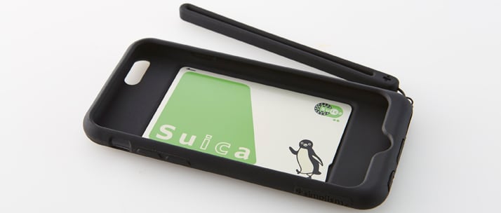 シリコンケース with カードポケット for iPhone 6(4.7inch)