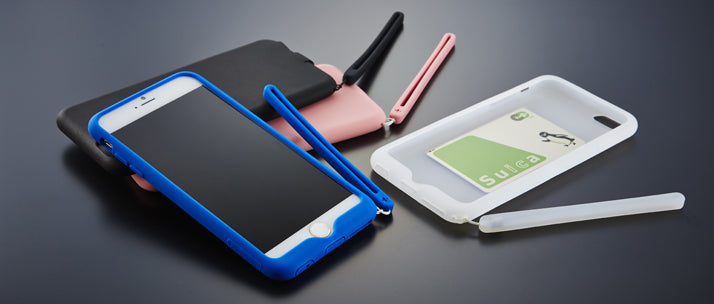 シリコンケース with カードポケット for iPhone 6 Plus(5.5inch)
