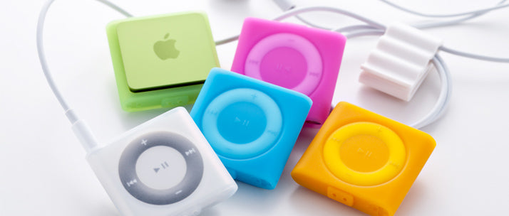 シリコンケースセット for iPod shuffle (4th)