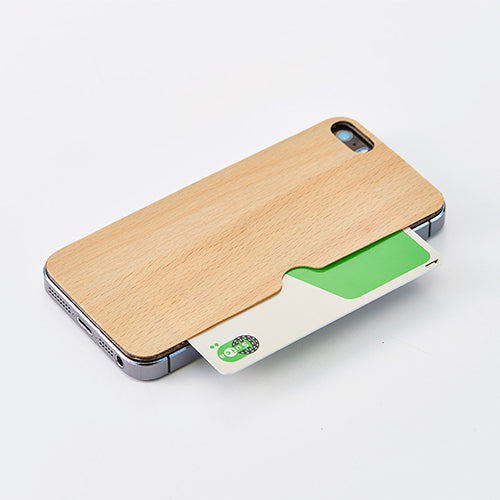背面 カードポケット テクスチャーシート for iPhone SE/5s/5