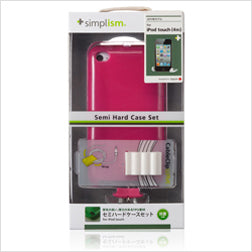 セミハードケースセット for iPod touch (4th)