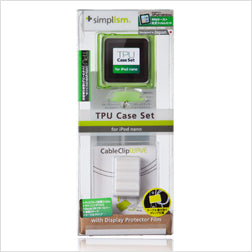 TPU ケースセット for iPod nano (6th)