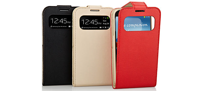 バーチカルフリップケース for Galaxy S4