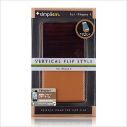 Vertical Flip Style for iPhone 4(販売終了)