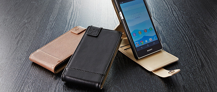バーチカルフリップケース for XperiaA