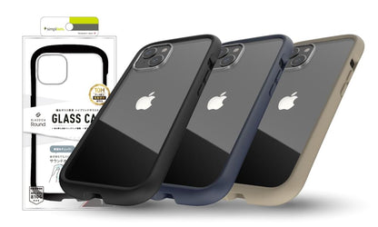 iPhone 13 [GLASSICA Round] 耐衝撃 背面ガラスケース（販売終了）