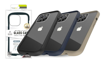 iPhone 13 Pro [GLASSICA Round] 耐衝撃 背面ガラスケース（販売終了）