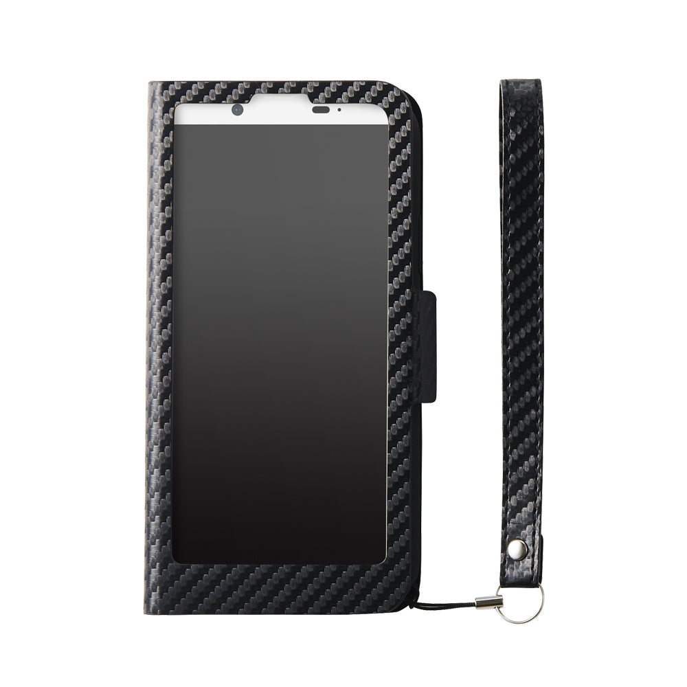 AQUOS sense2 [FlipNote] Frosted Cover フリップノートケース（販売終了）