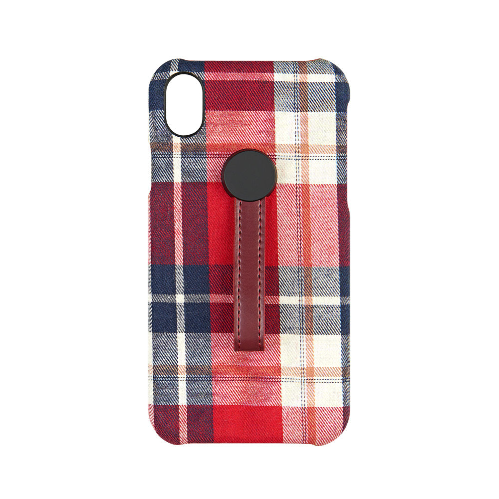 iPhone XR [NUNO] ハンドルリング付きファブリックケース（販売終了）