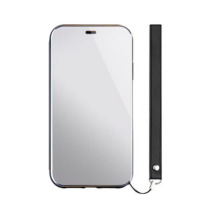 iPhone XR [FlipShell] 衝撃吸収クリアミラーフリップシェルケース（販売終了）