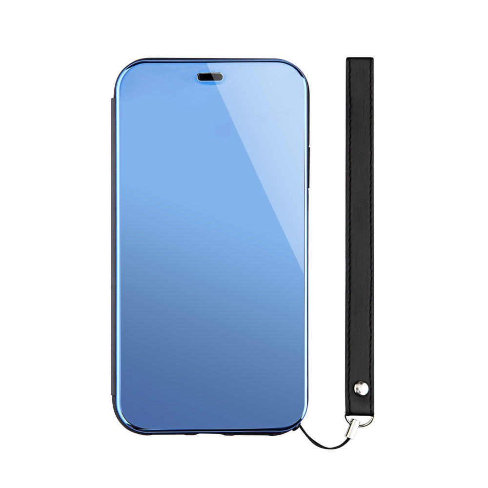 iPhone XR [FlipShell] 衝撃吸収クリアミラーフリップシェルケース（販売終了）