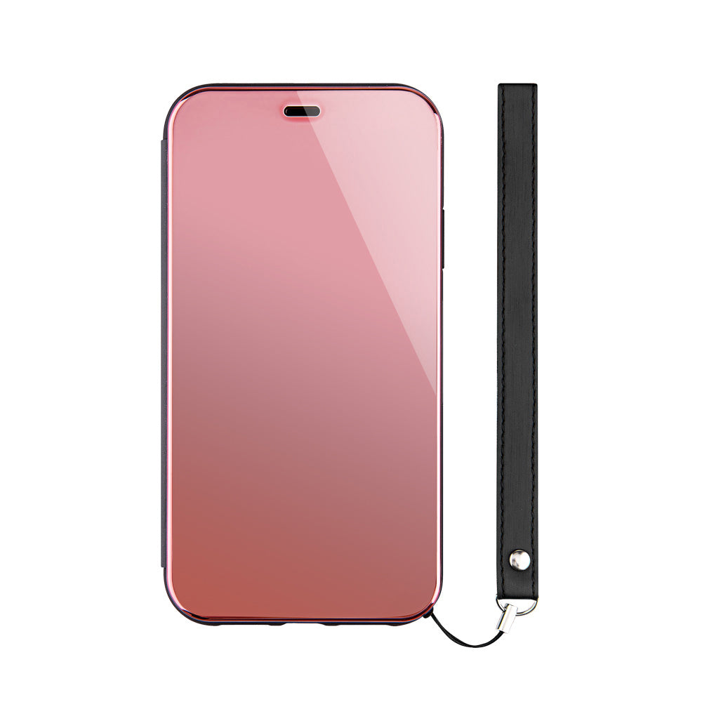 iPhone XR [FlipShell] 衝撃吸収クリアミラーフリップシェルケース（販売終了）