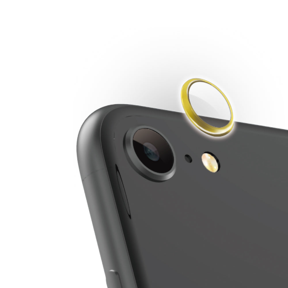 iPhone SE（第3/2世代）/ 8 [Lens Bumper Plus] カメラレンズ保護アルミフレーム＆ガラスコーティングフィルムセット（販売終了）