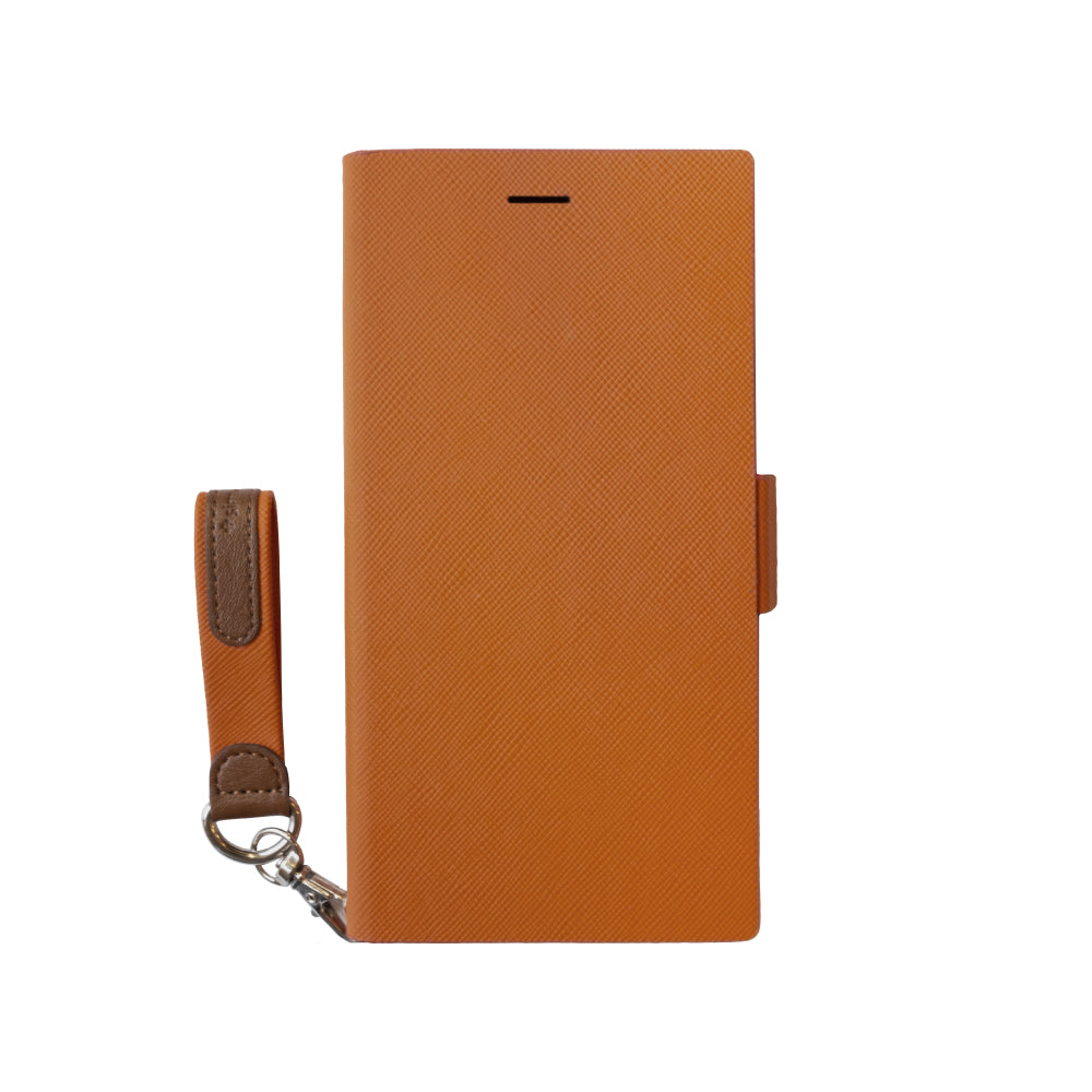 iPhone 12 mini用ケース [FlipNote Smart] 耐衝撃フリップノートケース サフィアーノ（販売終了）