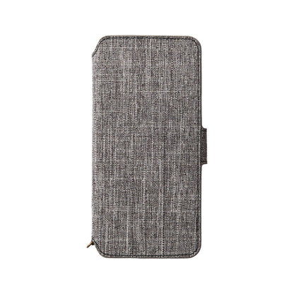AQUOS sense6s / sense6 [FlipNote SMART] 耐衝撃ファブリックスキン フリップノートスマートケース