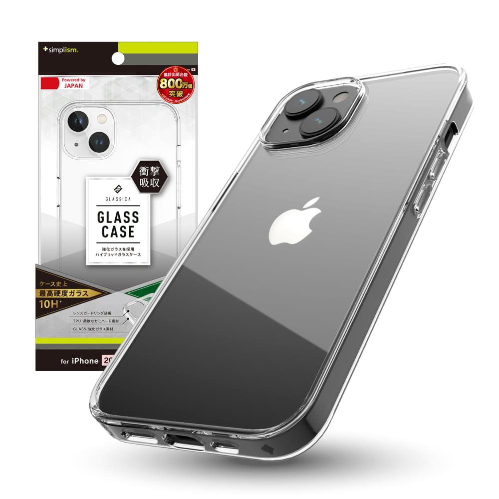 iPhone 14 / iPhone 13 [GLASSICA] 背面ガラスケース（販売終了）